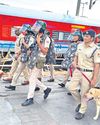Preventive checks at Secunderabad station Preventive checks at Secunderabad station
