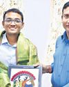 UPSC ranker felicitated UPSC ranker felicitated