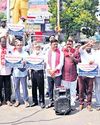 'Stop Op Kagar, hold peace talks' 'Stop Op Kagar, hold peace talks'