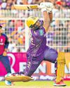 KKR wins thriller, Parag knock in vain KKR wins thriller, Parag knock in vain