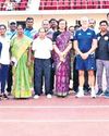 TDS workshop for young football talent