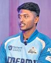 Everyone helps me express myself: Sai Sudharsan Everyone helps me express myself: Sai Sudharsan