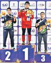 Auto driver's daughter wins big in weightlifting Auto driver's daughter wins big in weightlifting