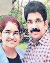 Man, daughter killed as car hits van in Nirmal Man, daughter killed as car hits van in Nirmal