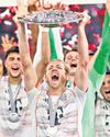 Bayern celebrates Bundesliga title Bayern celebrates Bundesliga title