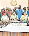 20 Maoists arrested; eight surrender 20 Maoists arrested; eight surrender