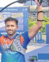 Salunkhe's rise fuels hope at Archery World Cup Stage 346