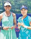 Sahaja and Hiroko clinch ITF doubles62