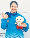 Pranati wins bronze in vault at Asian Gymnastics63