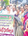 TG activists stage stir against Cong22