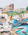 Hydraa demolishes encroachments at Sunnam Cheruvu amid protests11