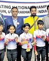 Telangana skaters win five gold60