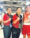 Hitesh, Sakshi book semifinal berths63