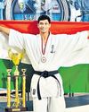 Sohail Khan clinches silver medal at Kudo World Cup60