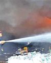 Fire at Pashamylaram waste management company20