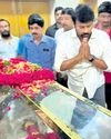 KCR, BRS leaders condole demise of actor25