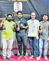 Inspire carrom event: Sagar bags title66