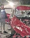 Car-truck crash on ORR kills five3