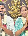 Newlyweds stir Sarpanch race in Sangareddy Newlyweds stir Sarpanch race in Sangareddy2