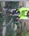 Cyclist back in town on crime awareness drive4