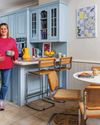'The colours in my home inspire my artwork'