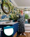 "The wallpaper sparked my botanical theme'