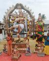 குடியாத்தம் மலையில் நிறுவ 6 டன் எடையில் 18 அடி உயர நடராஜர் ஐம்பொன் சிலை!14