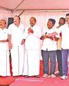 காமராஜர் சிலைக்கு தலைவர்கள் மரியாதை!9