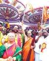 திருப்பதி திருக்குடை ஊர்வலம் தொடங்கியது! திருப்பதி திருக்குடை ஊர்வலம் தொடங்கியது!40