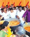 எடப்பாடி முதல்வராக வர வேண்டி திருவொற்றியூர் கோவில் அ.தி.மு.க.வினர் அன்னதானம்! 5 மாவட்டச் செயலாளர்கள் ஏற்பாடு!!2