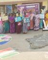 100 சதவீதம் வாக்குப்பதிவு: செங்குன்றத்தில் மணல் சிற்ப ஓவியம்! 100 சதவீதம் வாக்குப்பதிவு: செங்குன்றத்தில் மணல் சிற்ப ஓவியம்!30
