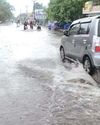 3 மணி நேரம் மழைக்கே ஆரணி சாலையில் குளம் போல் தேங்கி இருக்கும் தண்ணீர்! 3 மணி நேரம் மழைக்கே ஆரணி சாலையில் குளம் போல் தேங்கி இருக்கும் தண்ணீர்!