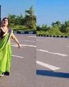 டெல்லி தேசிய நெடுஞ்சாலையில் துப்பாக்கியுடன் ரீல்ஸ் எடுத்த இளம் பெண்ணால் பரபரப்பு!14