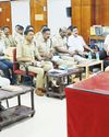 மாவட்ட காவல் கண்காணிப்பாளர் தலைமையில் கலந்தாய்வுக் கூட்டம்