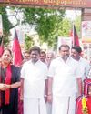 சமையல் எரிவாயு சிலிண்டர் விலை உயர்வை திரும்ப பெறக்கோரி திமுக மகளிர் அணி ஆர்ப்பாட்டம்