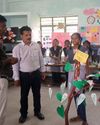 திருநள்ளாறு அரசு பள்ளியில் கண்காட்சி திருநள்ளாறு அரசு பள்ளியில் கண்காட்சி