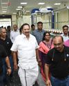 மதுரா கோட்ஸ் நிறுவன ஆலையின் செயல்பாடுகளை அமைச்சர் ஆய்வு மதுரா கோட்ஸ் நிறுவன ஆலையின் செயல்பாடுகளை அமைச்சர் ஆய்வு