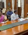 புதுச்சேரி சமூக பாதுகாப்பு வாரியங்களின் ஆய்வு கூட்டம் புதுச்சேரி சமூக பாதுகாப்பு வாரியங்களின் ஆய்வு கூட்டம்