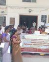 குழந்தைகளை பள்ளியில் சேர்ப்பதற்கு விழிப்புணர்வு பிரச்சார பேரணி குழந்தைகளை பள்ளியில் சேர்ப்பதற்கு விழிப்புணர்வு பிரச்சார பேரணி