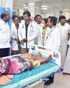 அனைப்பாளையம் பகுதியில் கட்டப்படும் அரசு மருத்துவமனையை அமைச்சர்கள் ஆய்வு22