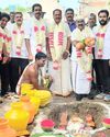 சக்கராபுரத்தில் ரூ.2 கோடி மதிப்பீட்டில் மேம்பாலம் கட்டுவதற்கு பூமி பூஜை16