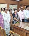 பொதுப்பணித்துறையில் பதவி உயர்வு உதவிப் பொறியாளர்களுக்கு நிரந்தர பணி ஆணை முதலமைச்சர் ரங்கசாமி வழங்கினார்11