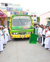 செஞ்சி தாண்டவ சமுத்திரம் கிராமத்திற்கு மினி பேருந்து சேவையை மஸ்தான் எம்எல்ஏ தொடங்கி வைத்தார்5