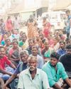 Dalits seek equal rights for temple Mandagapadi