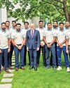 Rohit & Co call on Oz PM ahead of practice tie