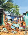 Man bulldozes his in-laws' home