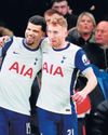 SPURS SURVIVE MAN UTD COMEBACK TO ADVANCE