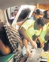 Youth head stuck in stretcher freed after 1 hr