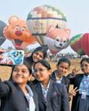 Balloons from 8 countries light up city skies