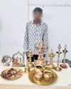 Stolen bronze idols recovered, man held